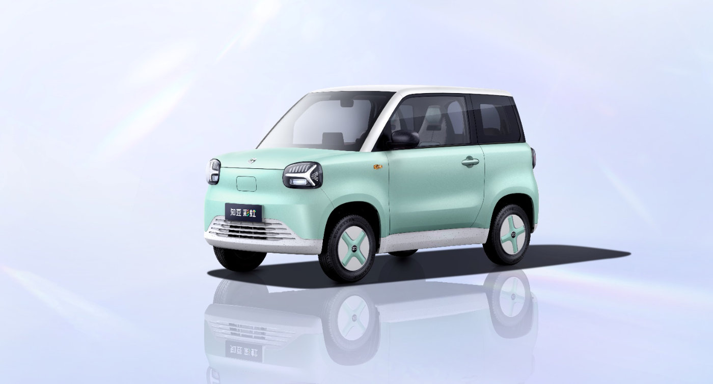 知豆汽车老将焕新微型电动汽车全新力作彩虹即将上市