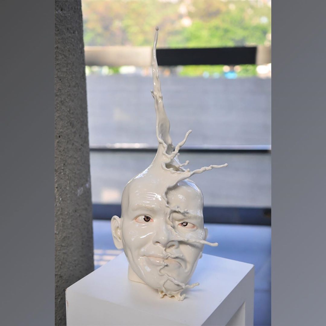 雕塑艺术家johnson tsang