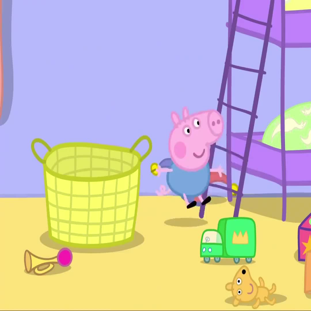 小猪佩奇佩奇和乔治玩捉迷藏佩奇藏在哪里呢