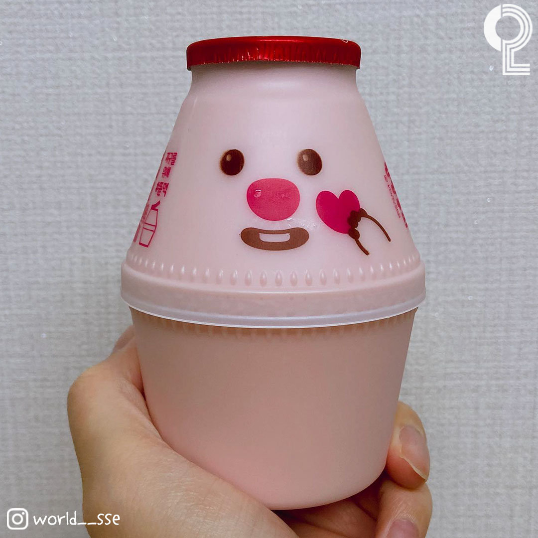 宾格瑞粉红loopy版草莓牛奶