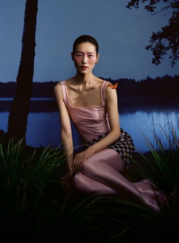 中国超模只服刘雯当她穿起丝袜才明白奚梦瑶不算什么