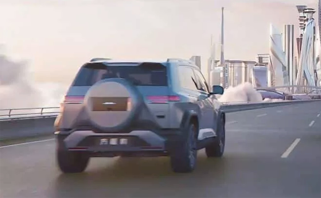 更亲民的硬派suv方程豹豹3谍照首曝