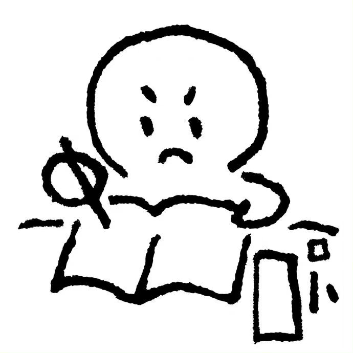 这种风格白底头像好喜欢