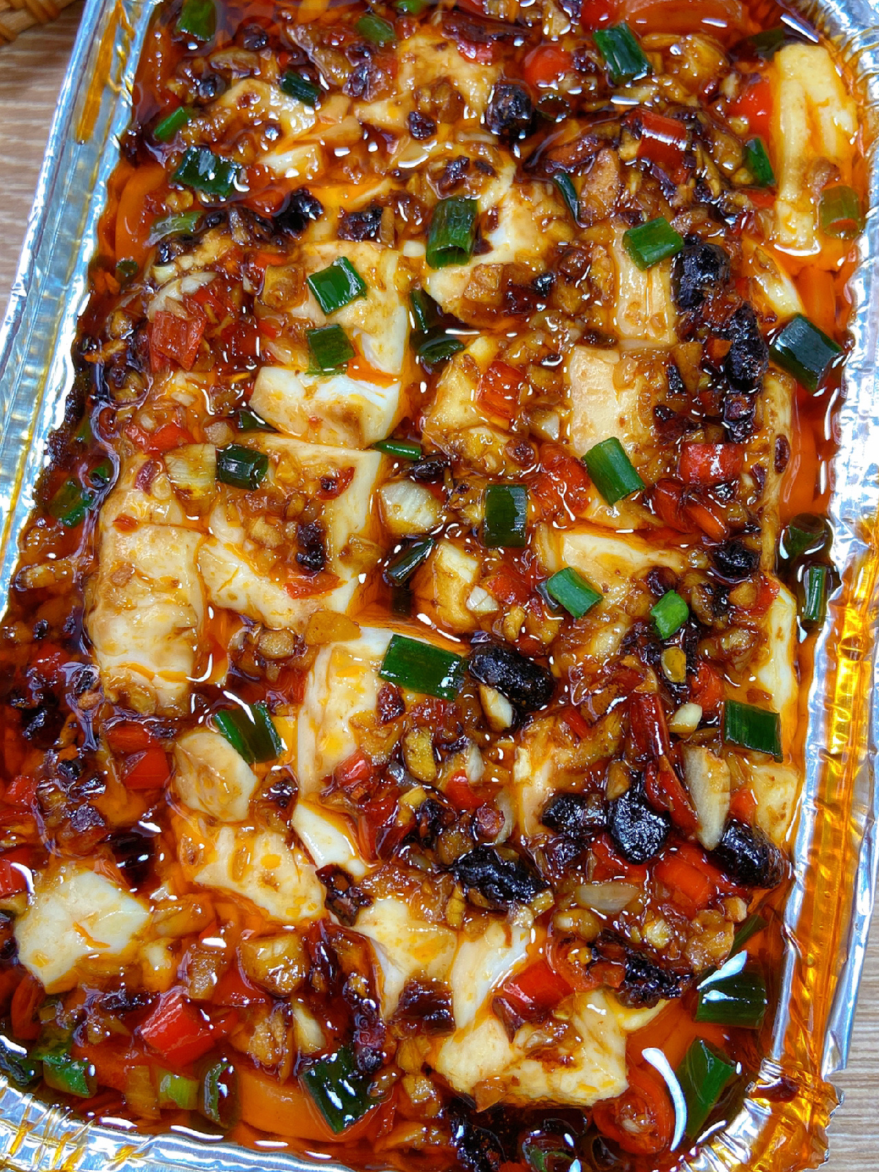 巨巨好吃!空气炸锅锡纸豆腐!