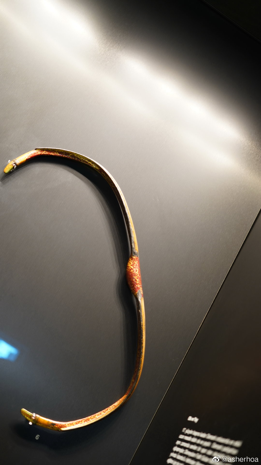 土耳其伊斯坦布尔托普卡帕皇宫内展出的精美弓箭.@幻想狂刘先生