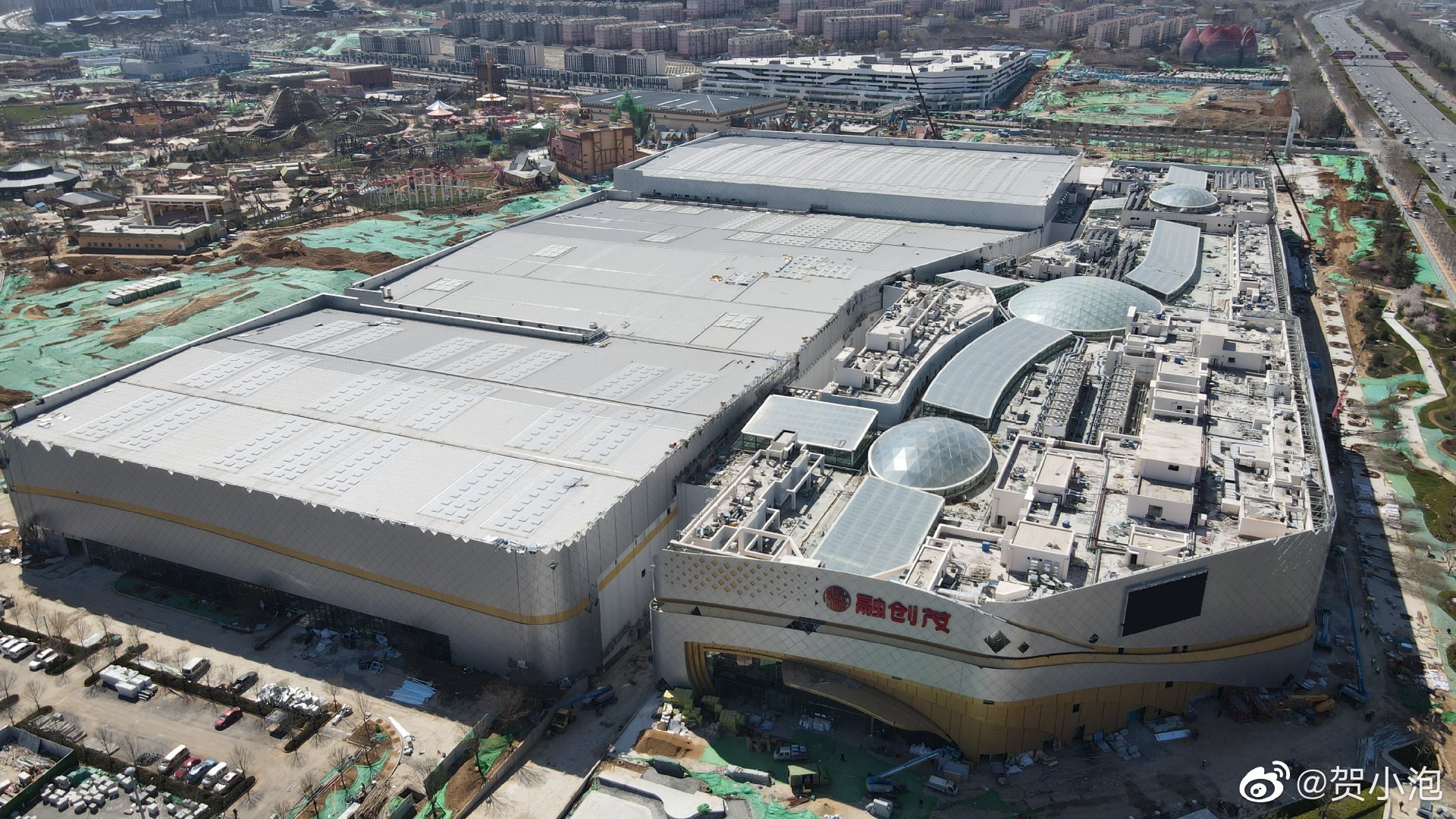 济南老百姓有得玩了,融创茂,游乐场五月底开业