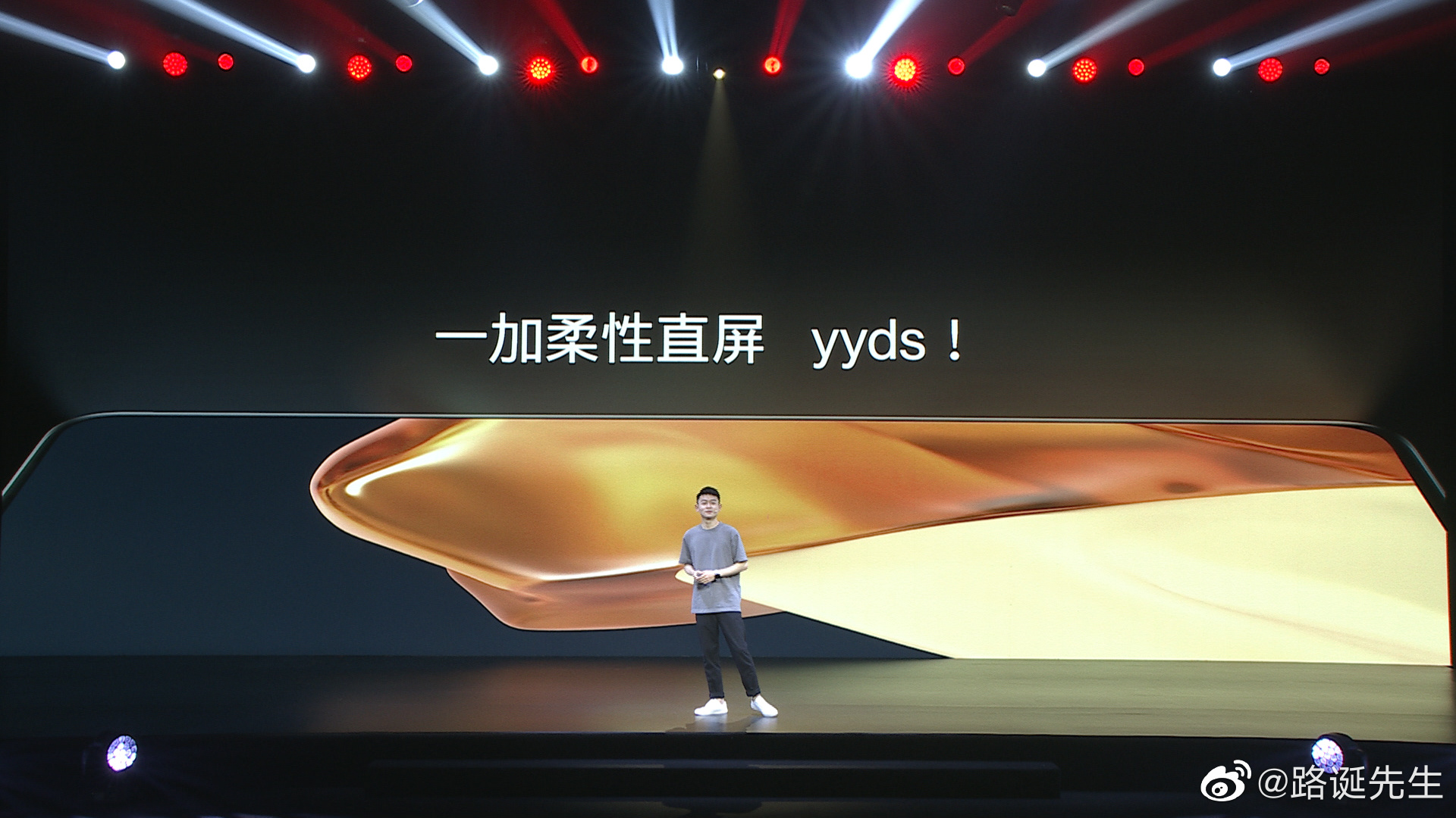 一加9r使用一块120hz柔性直屏