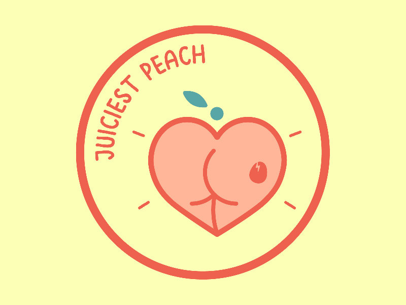 圆润屁桃!桃子元素logo设计欣赏_高清图集_新浪网