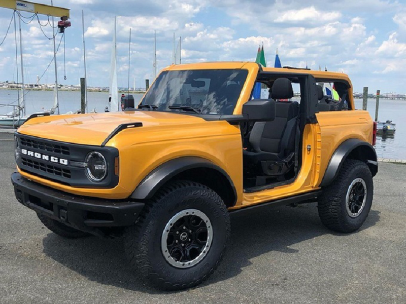 为越野而生 福特bronco双门版suv实拍图曝光 有望今年亮相-新浪汽车