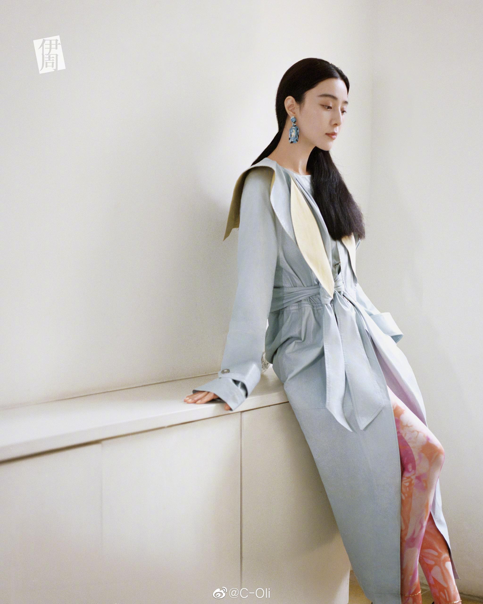 范冰冰for伊周bella温润从容清丽沁脾