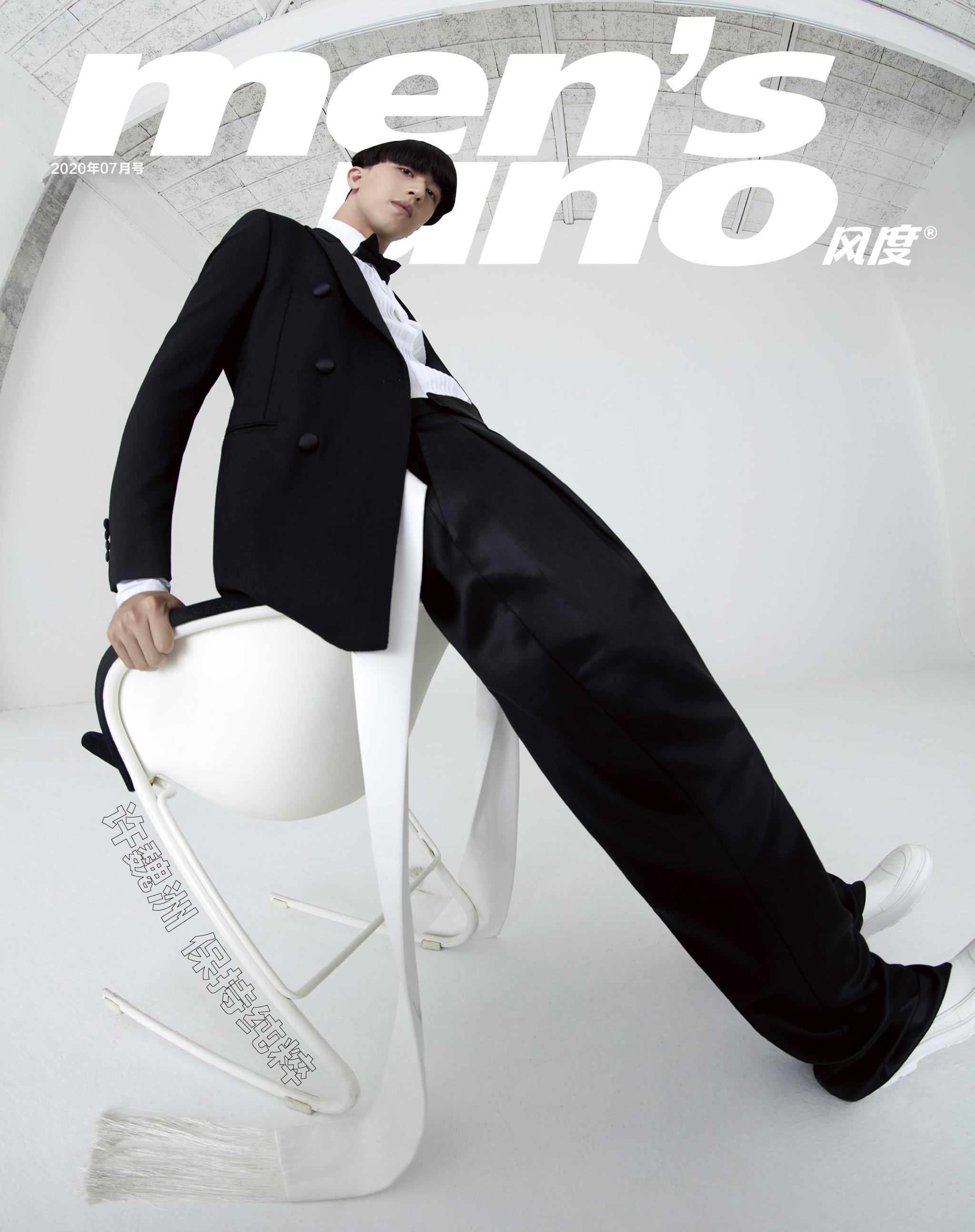 即将登上风度mensuno7月号杂志封面