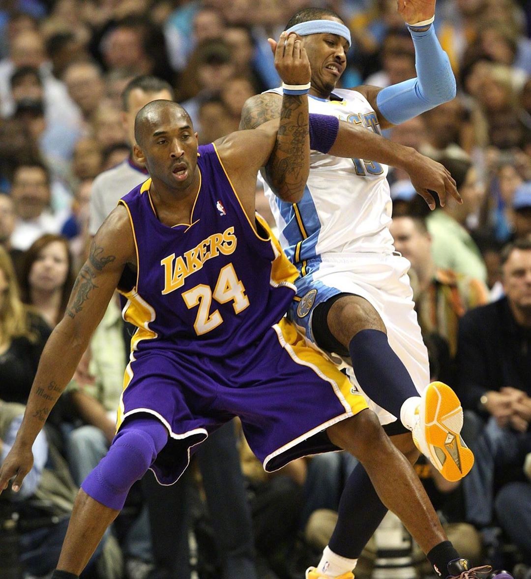 2009年西决,科比和安东尼的肉搏!