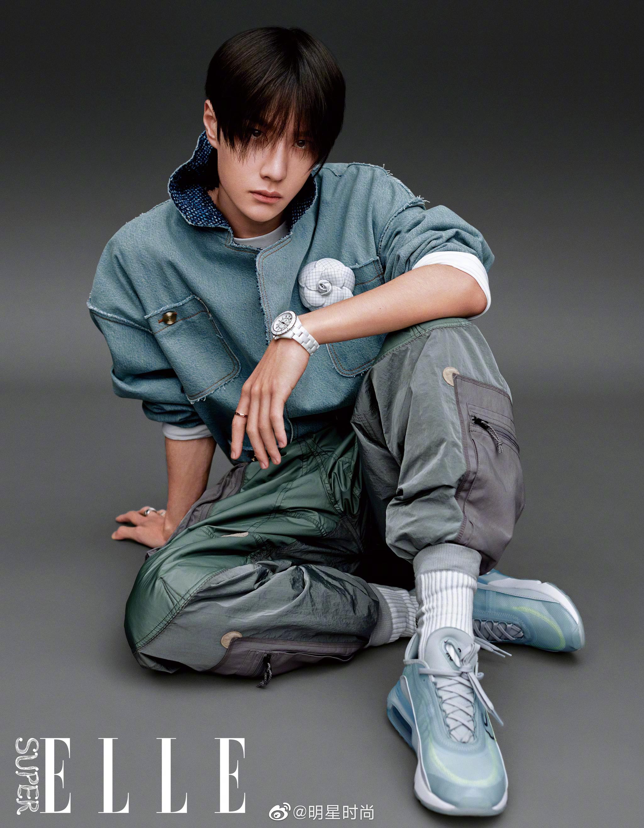 王一博《superelle》4月刊,三种风格随意切换