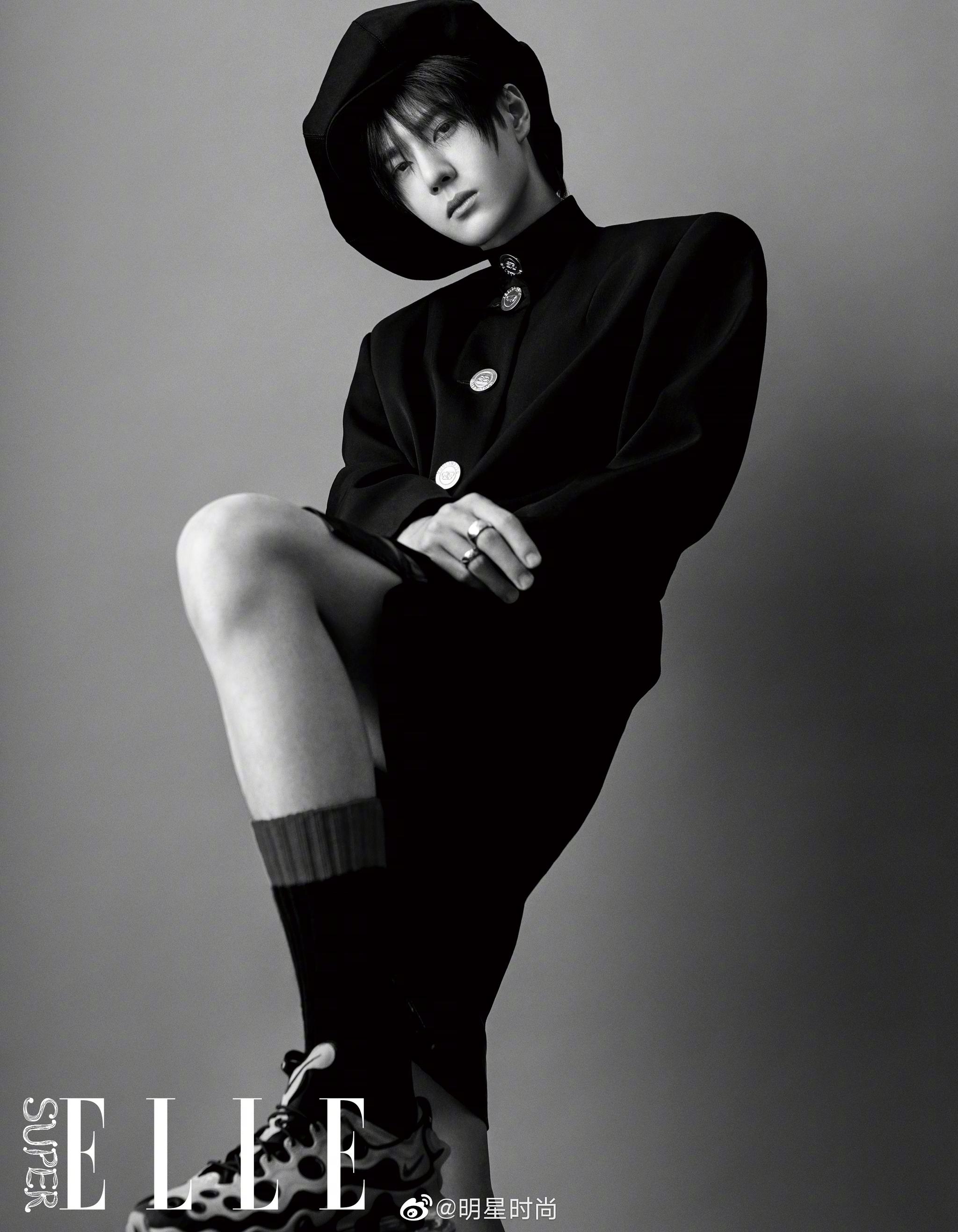 王一博《superelle》4月刊,三种风格随意切换