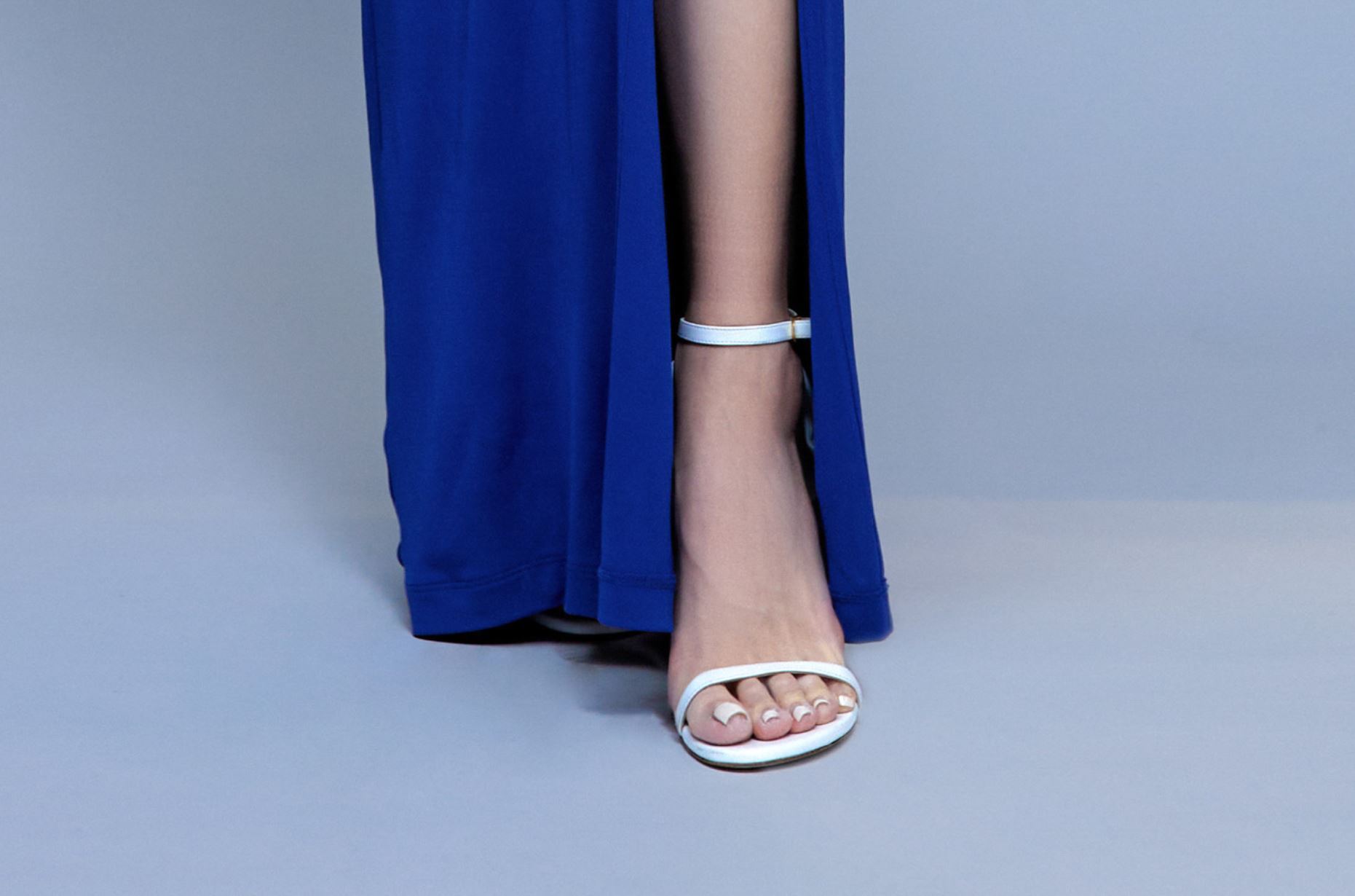 金晨 高跟凉鞋美jio