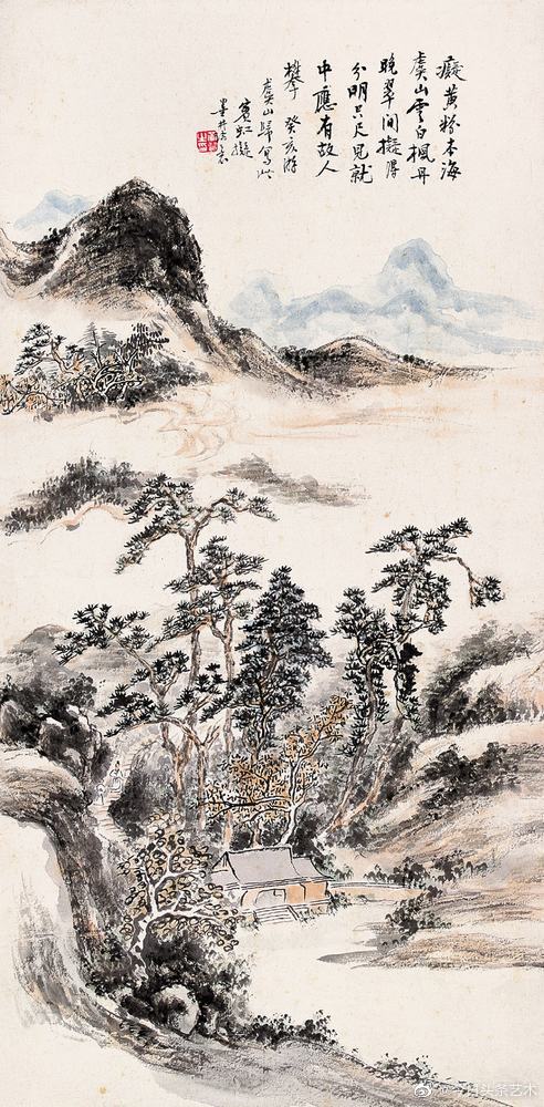 大师黄宾虹山水画_新浪新闻