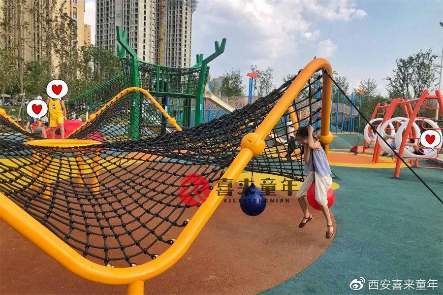 西安采购户外儿童爬网价格和厂家有哪些?