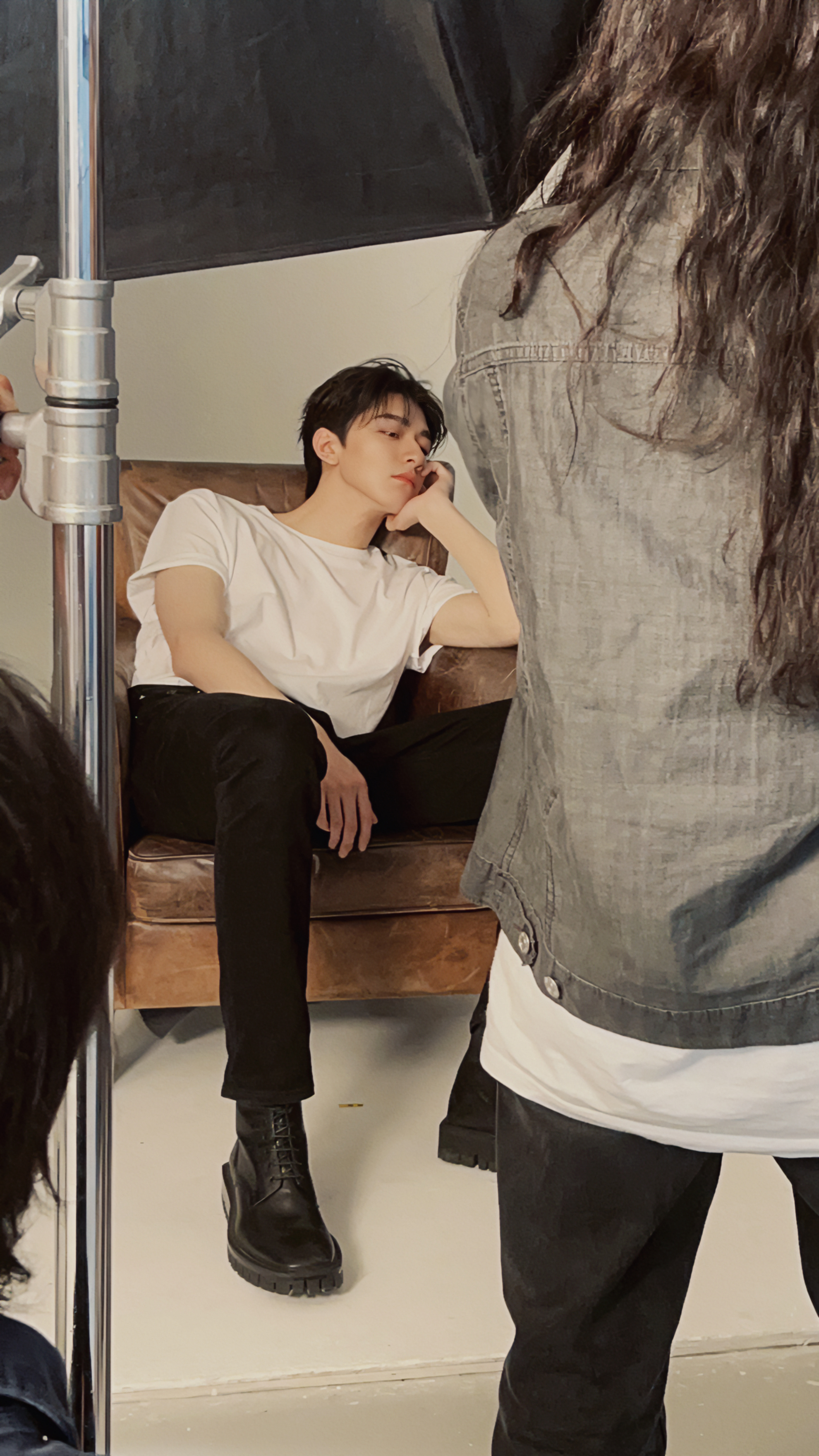 想在林一的腿上跳舞