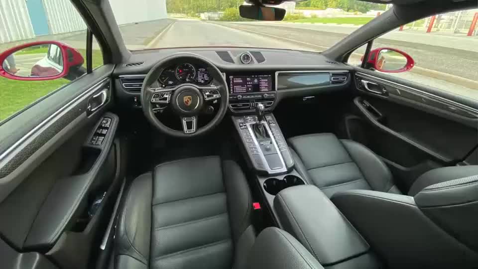 2021款保时捷macan实车展示内饰太惊艳了买不买自己看着办