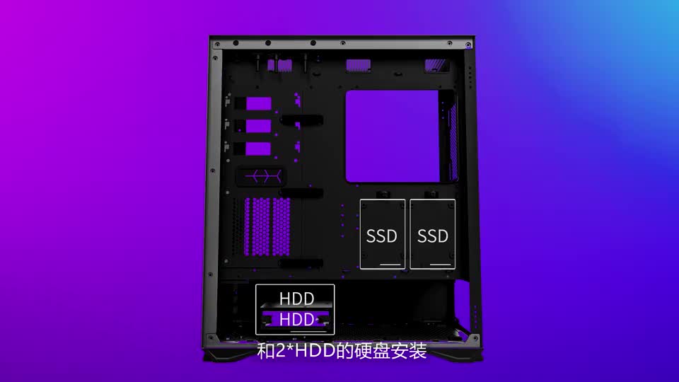 爱国者yogom2pro机箱评测两百元价位既好看又能装