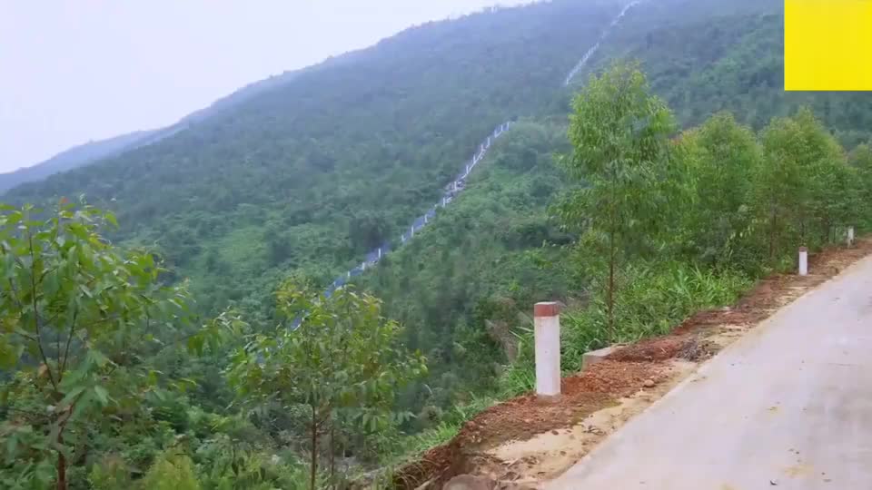 中国突然在中越边境建设几百公里的国墙为什么呢