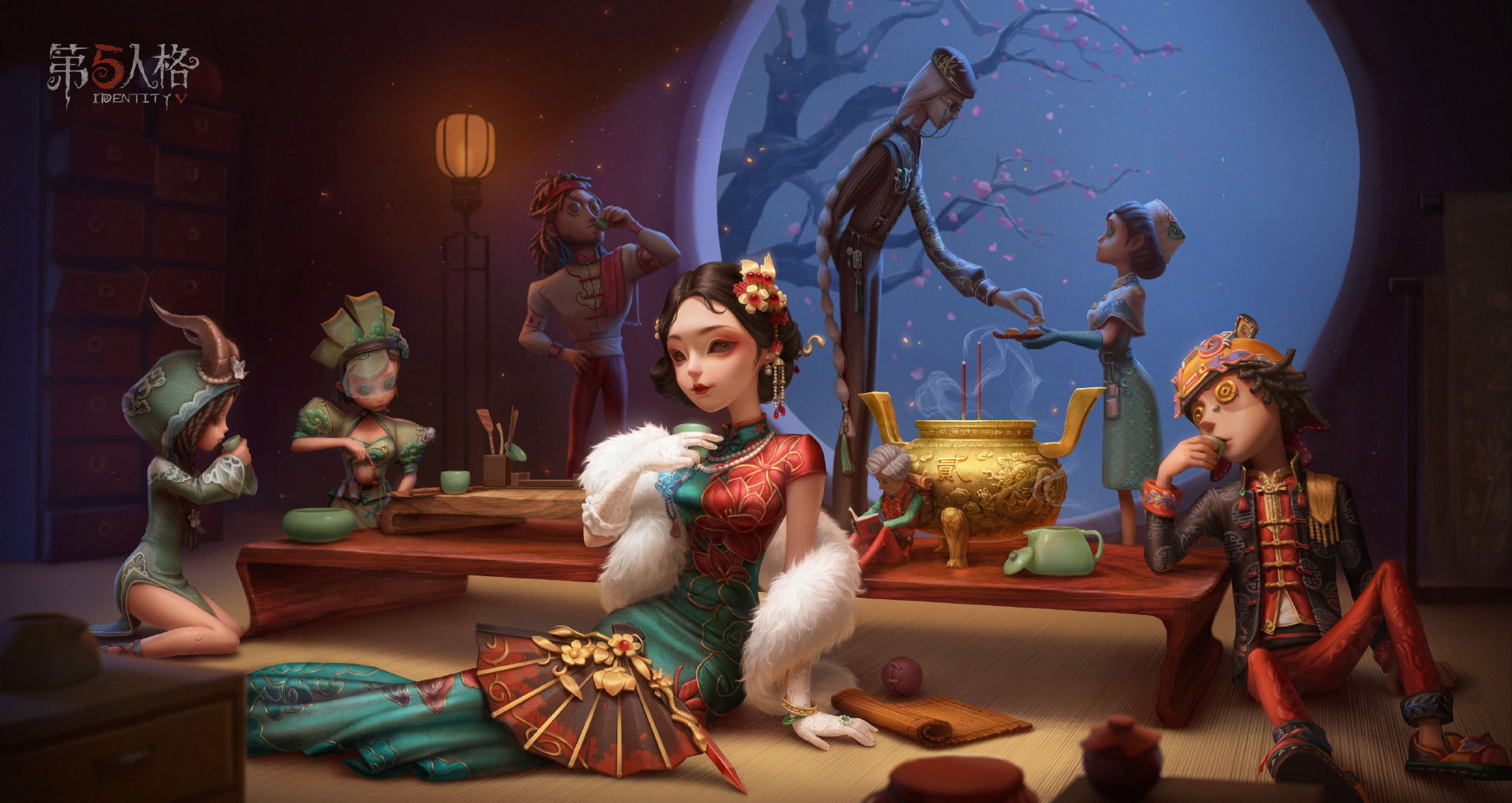 第五人格迎来国风热潮?这几款皮肤人气爆棚,旗袍纹样暗藏玄机