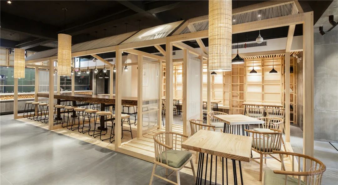 小面馆也可以有大设计,空间让人眼前一亮!