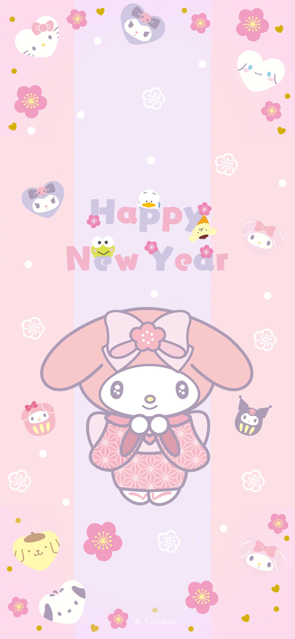 找素材的时候翻到一组三丽鸥的壁纸