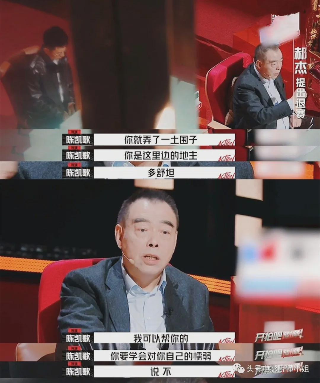 片子赔了610万要退出开拍吧导演郝杰怂了陈凯歌骂得好