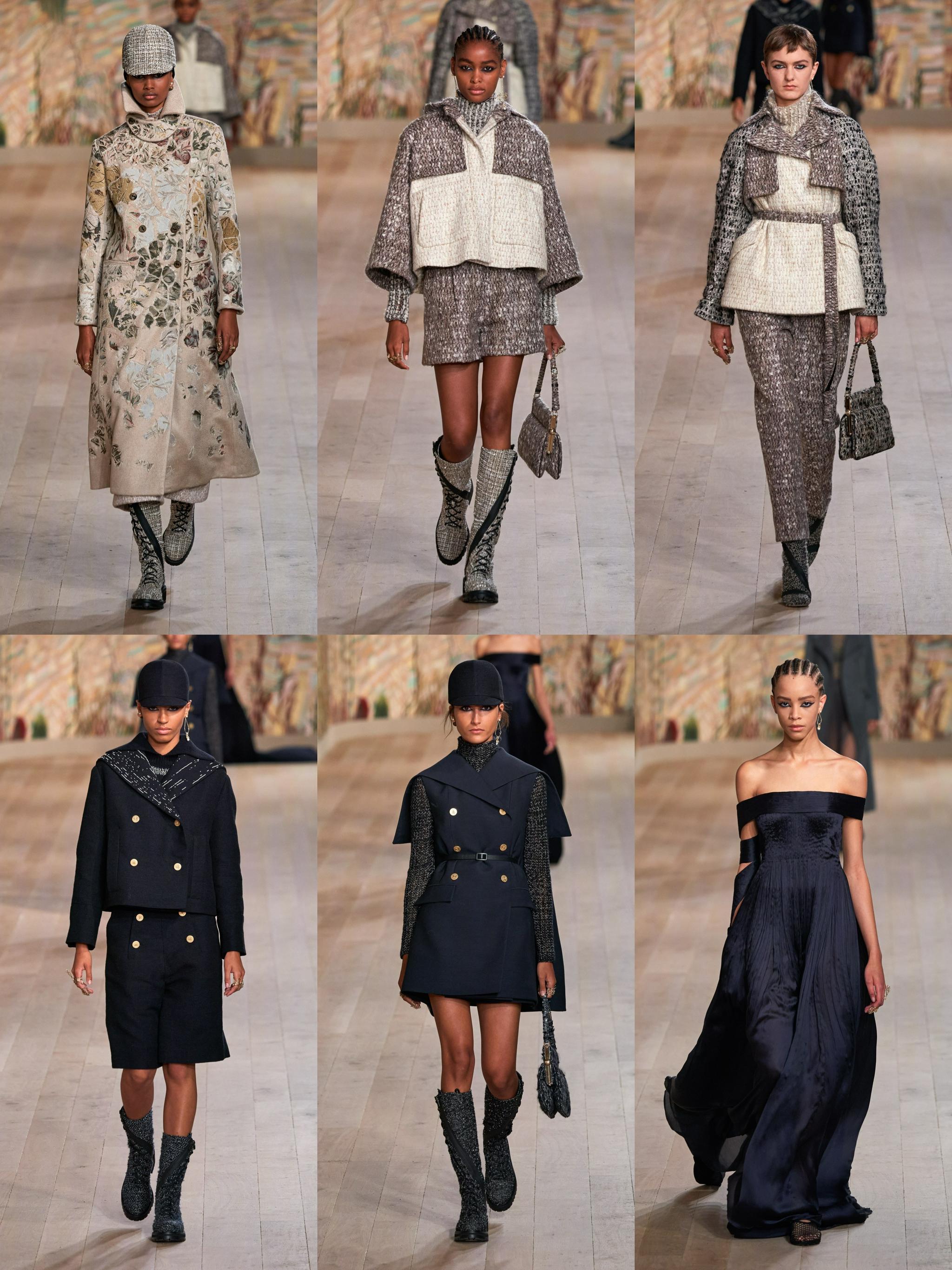 christiandior2021秋冬高定系列刺绣是本季的中心元素