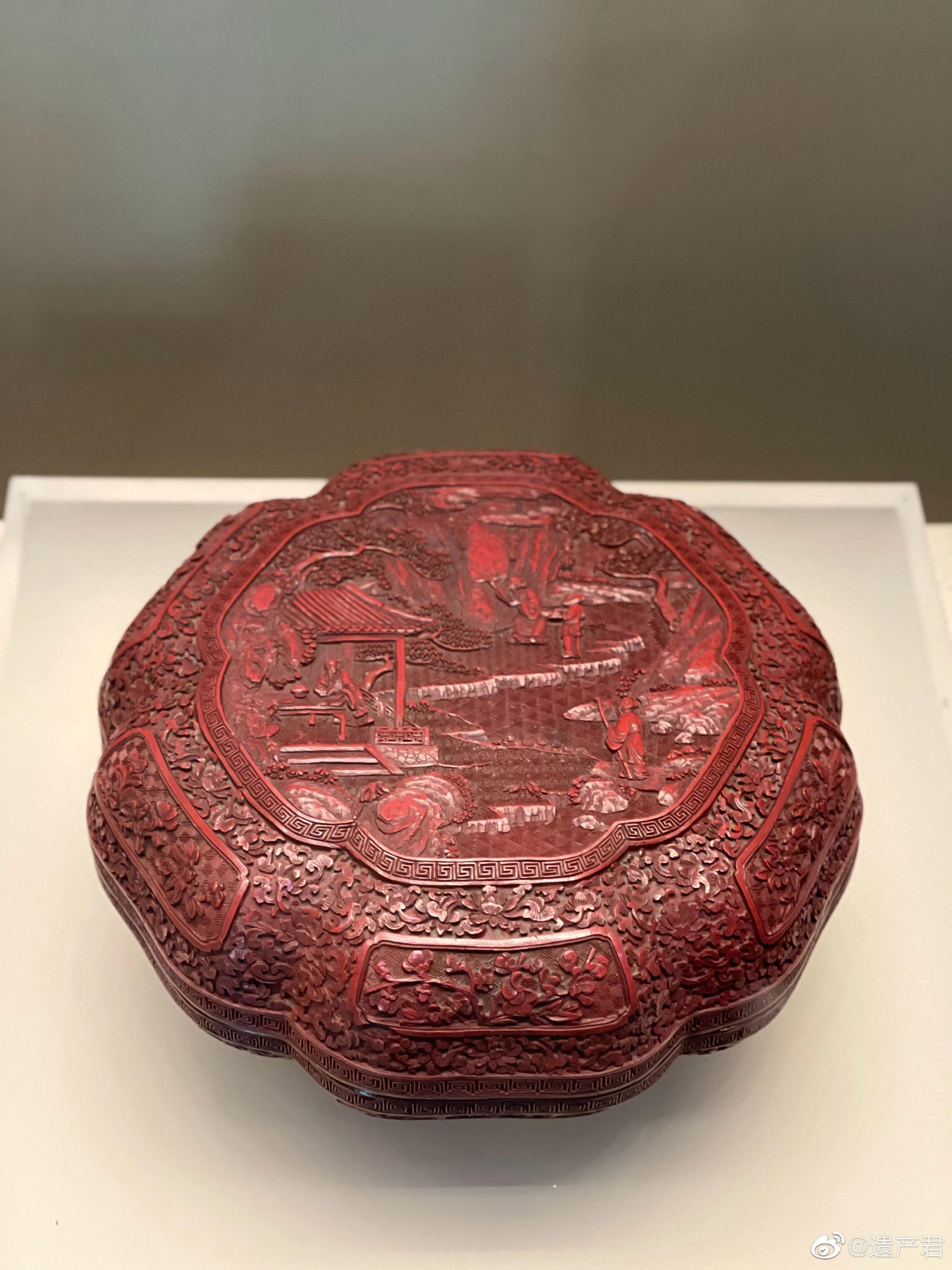 浙江省博物馆的明清漆器真好