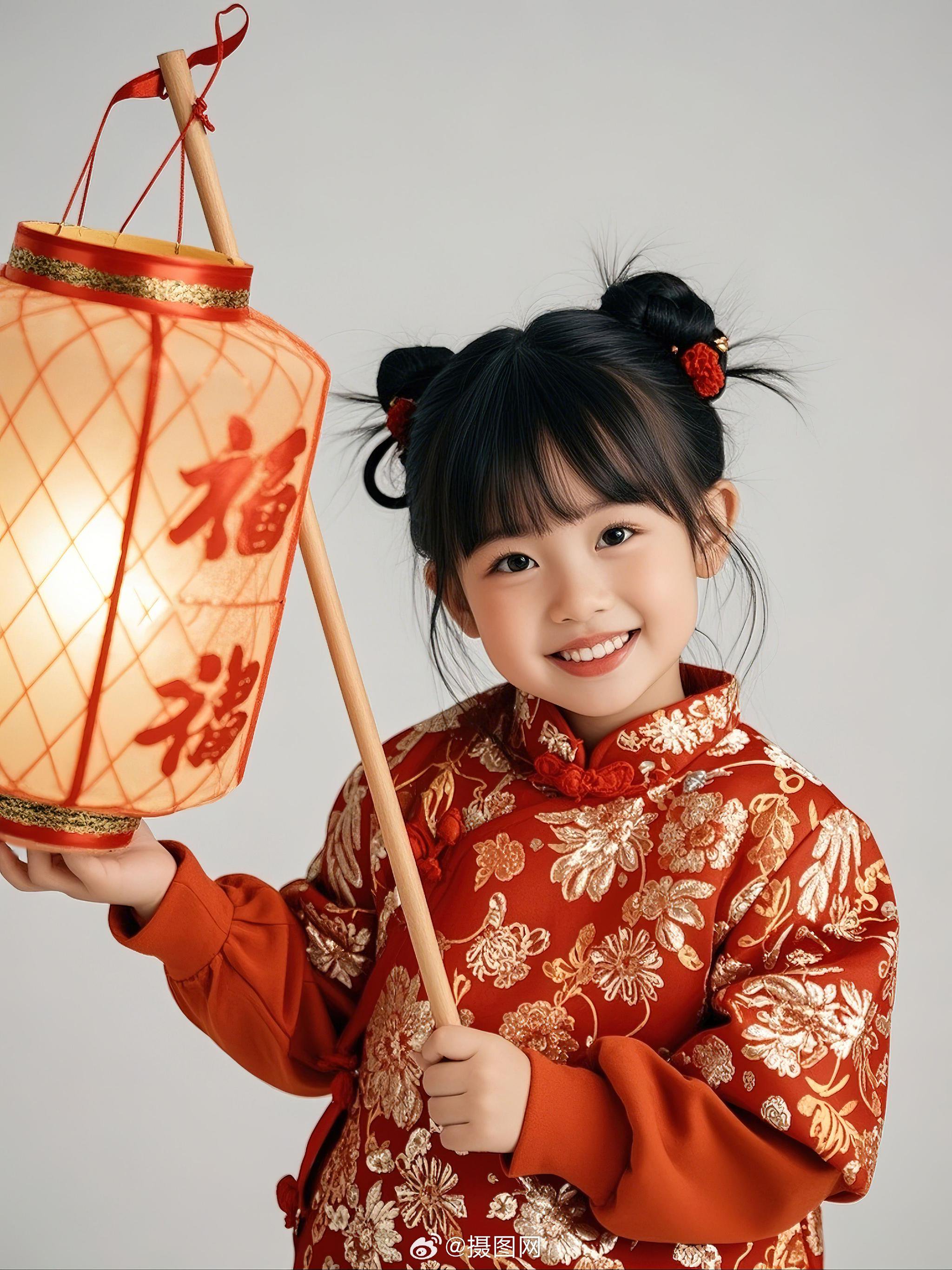 超萌新年aigc小女孩人像来啦 一整个萌翻