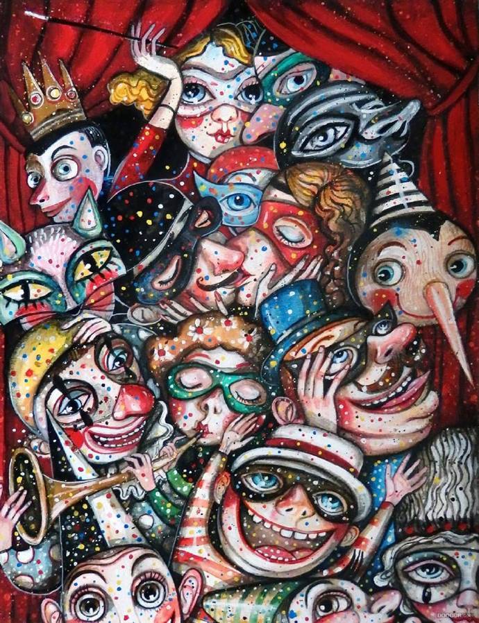 意大利sicioldr恐怖与荒诞超现实无意识梦幻景象绘画