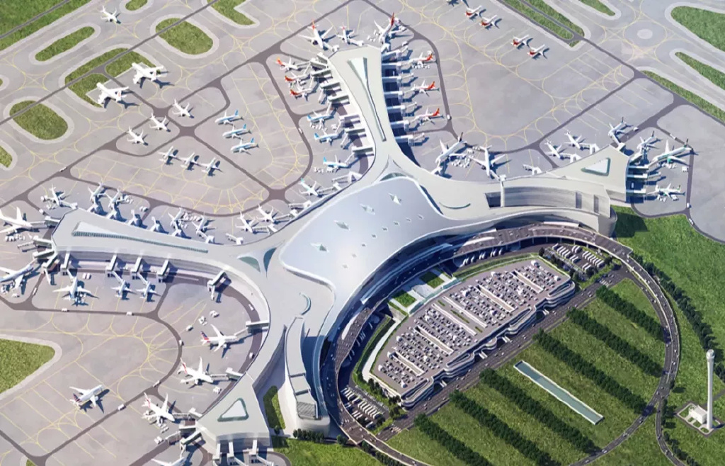 呼和浩特新机场建设重大节点如期顺利推进