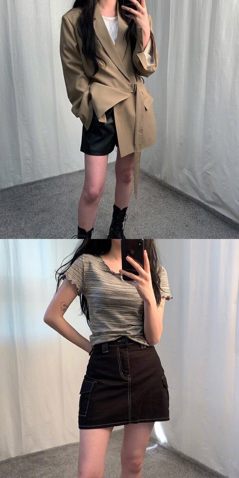 个性十足的酷女孩穿搭范本._高清图集_新浪网