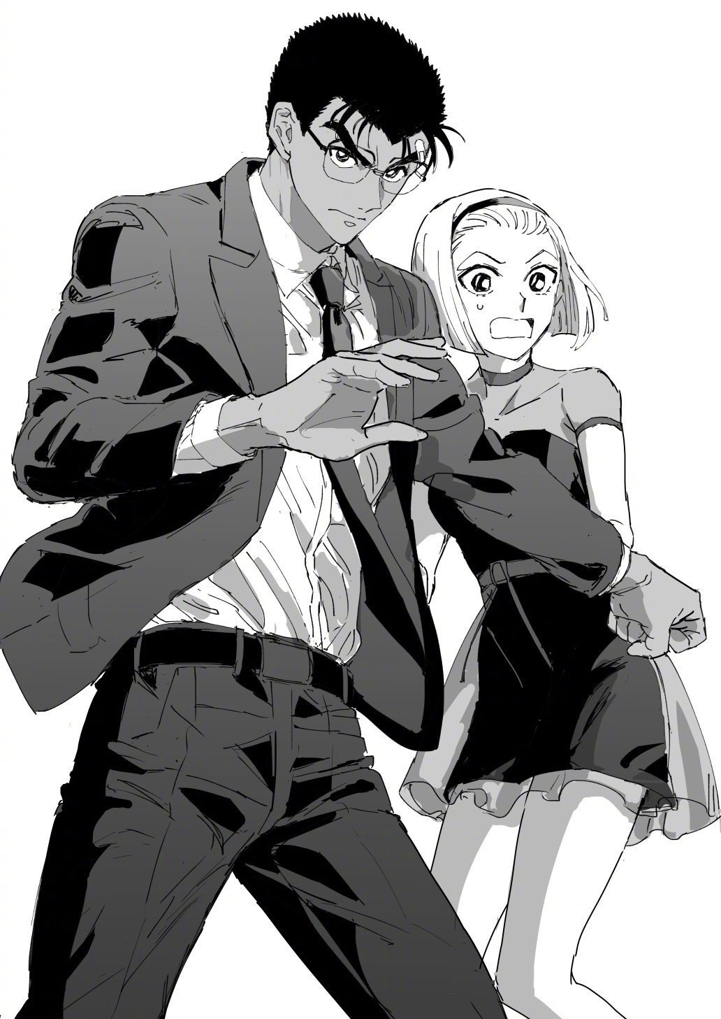 京极真&铃木园子 x :syugeki11|铃木园子|京极_新浪新闻