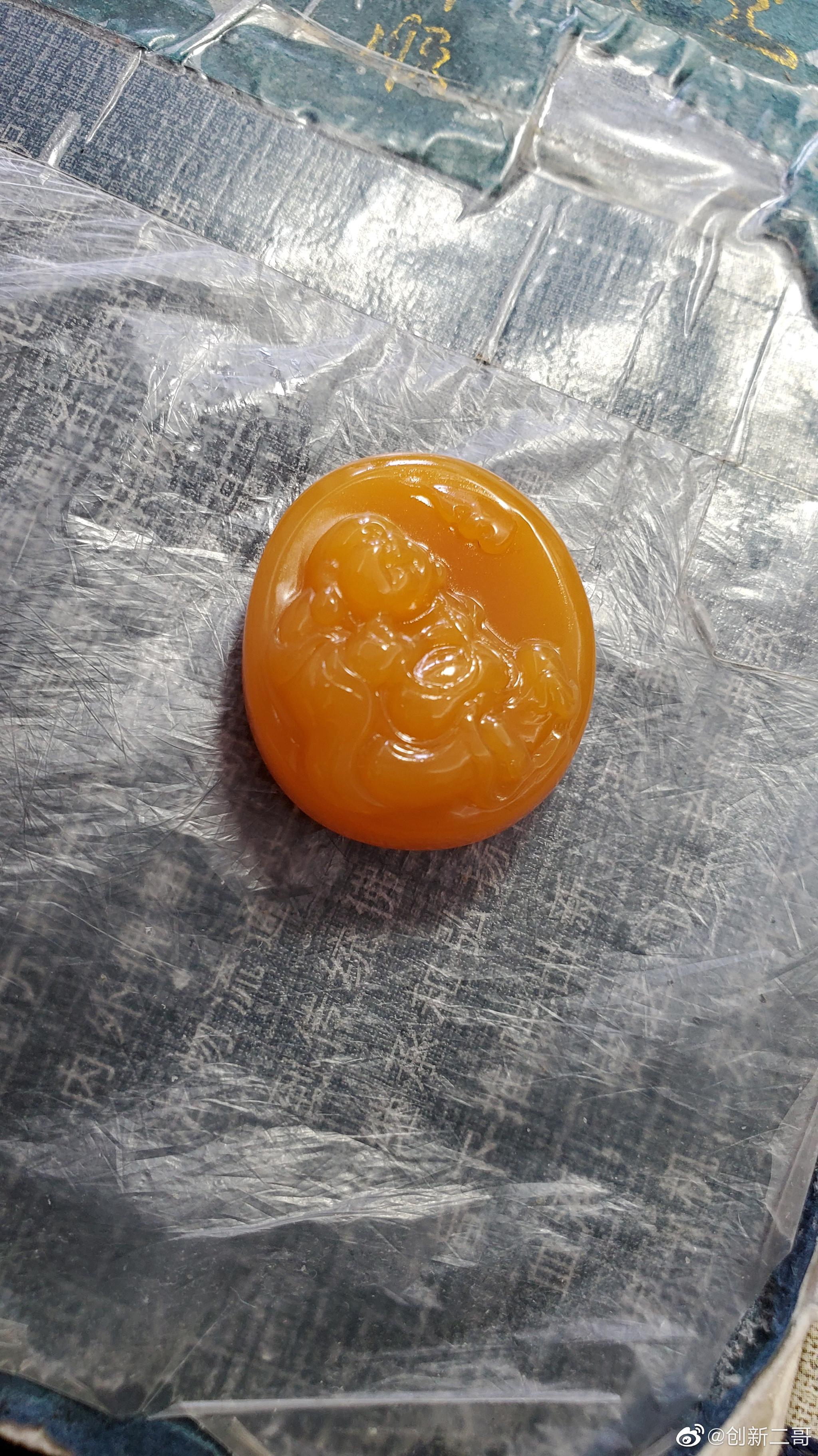 缅甸黄玉,颜色明黄艳丽,细如脂膏._高清图集_新浪网