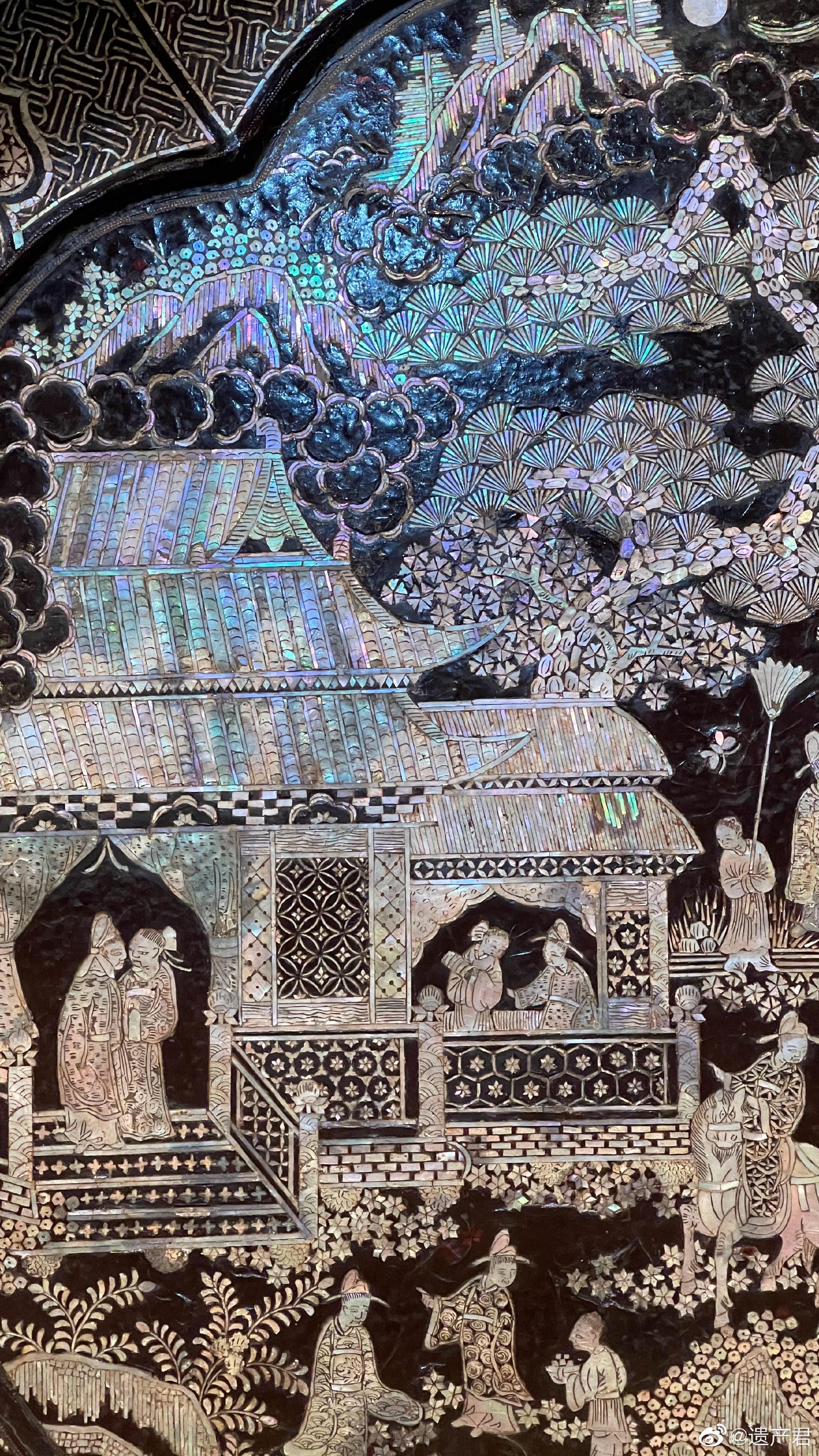 浙江省博物馆的明代螺钿漆器太漂亮了……__财经头条