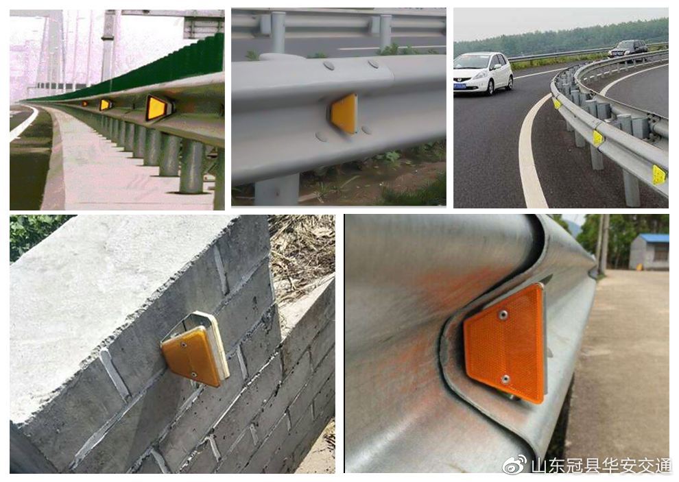 波形护栏板上的轮廓标如何设置?有什么作用?