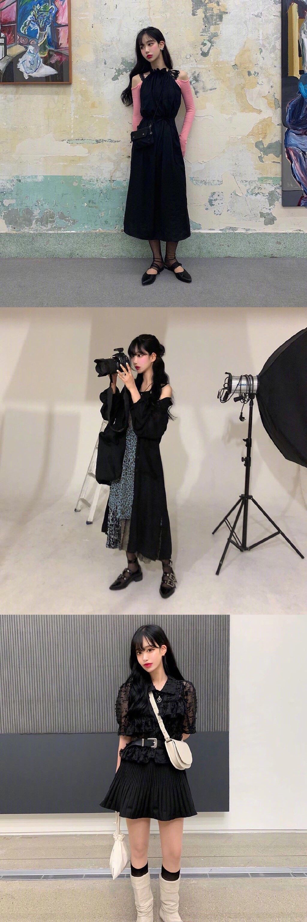 又a又飒的甜酷小姐姐近日穿搭,每一套都很戳我!