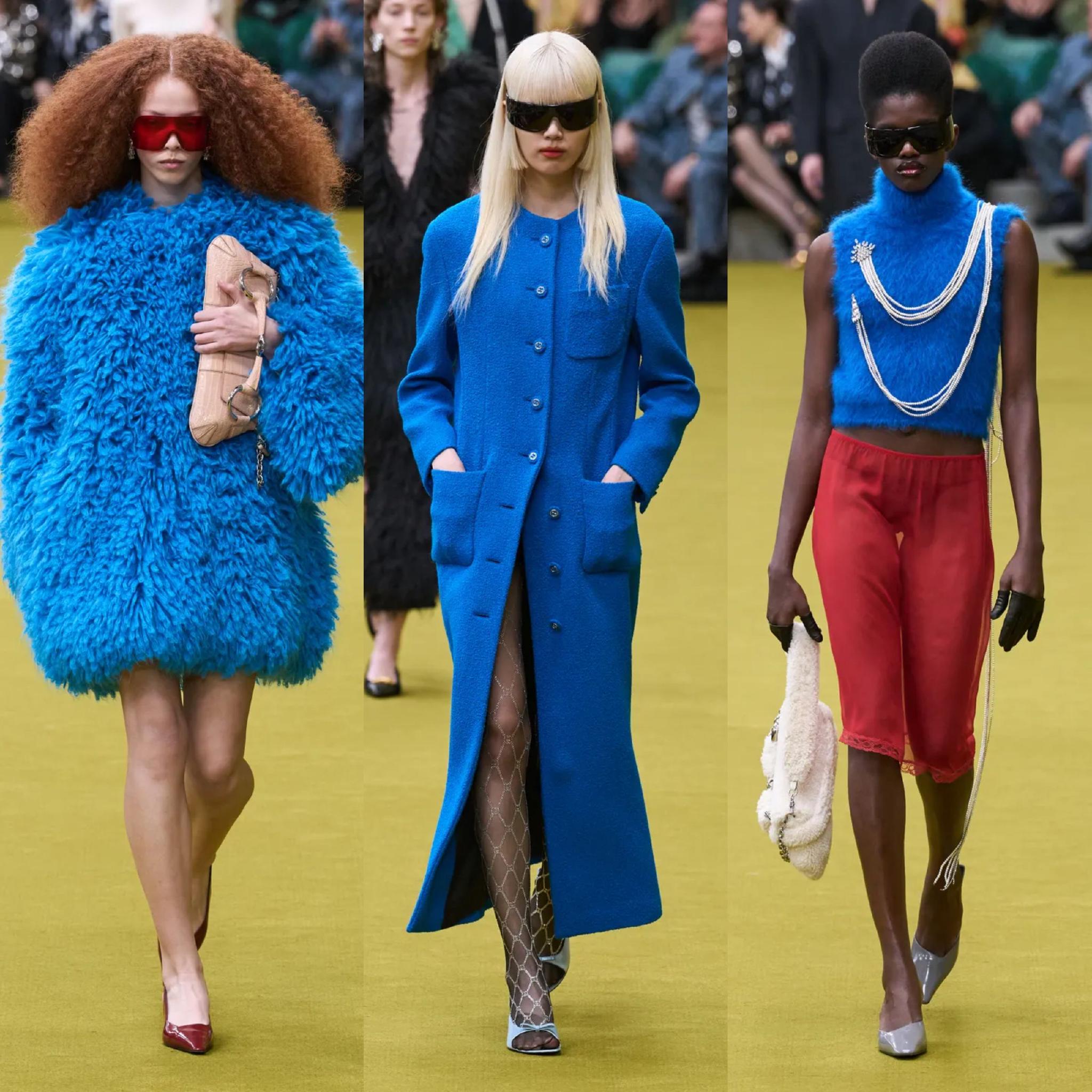 gucci2023秋冬女装时装秀(gucci2023秋冬)