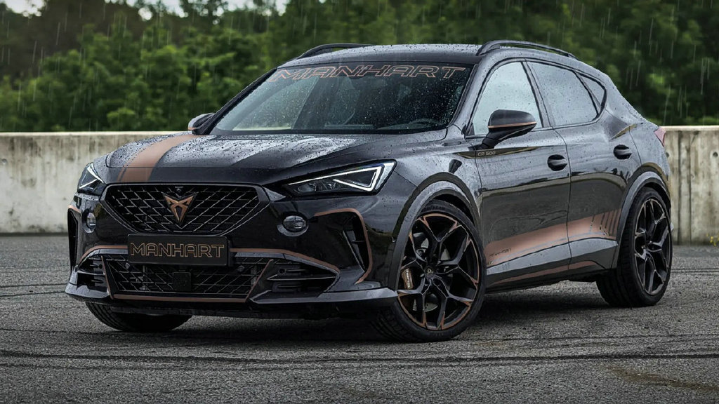 车身高度降低,提升至490马力,manhart改装西雅特vz5-新浪汽车