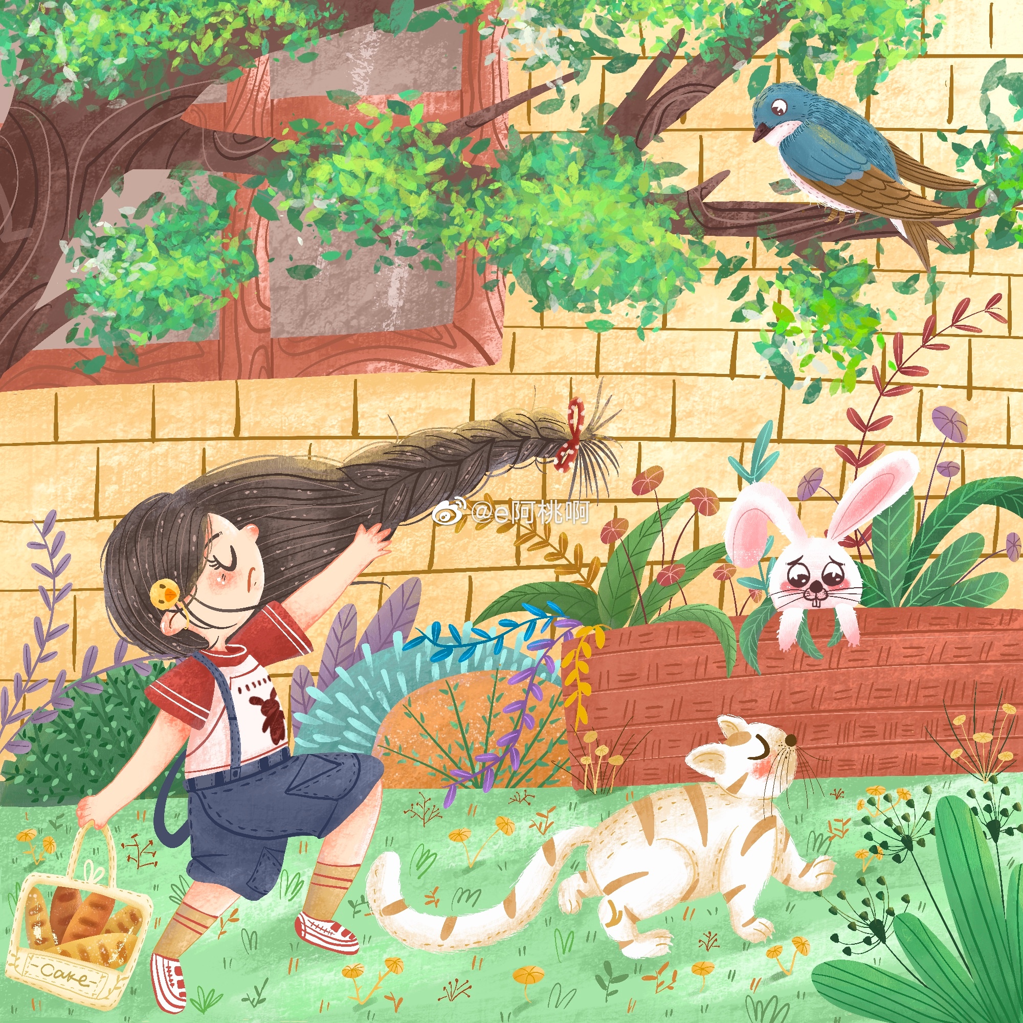 童年系列 作者:@e阿桃啊