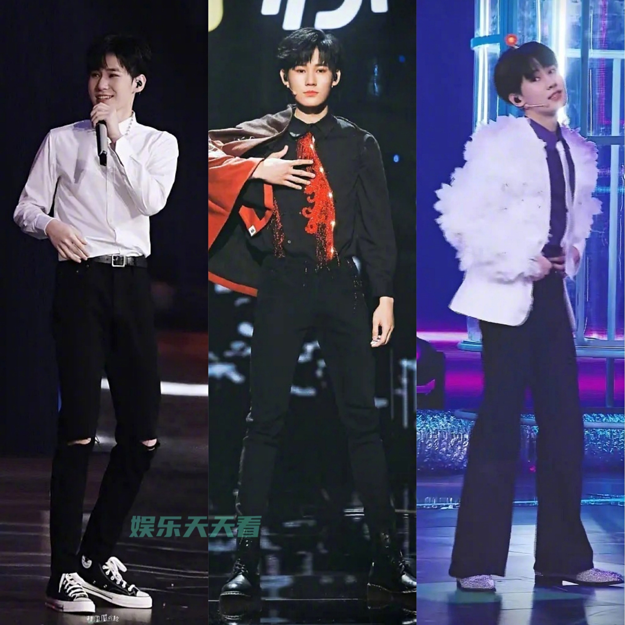 张真源全身照小合集~ 身高183cm ,完美头身比