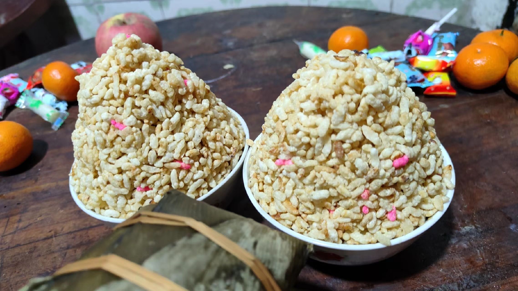 云南富宁壮族小姐姐发来的照片,知道这是什么新年美食吗?__财经头条