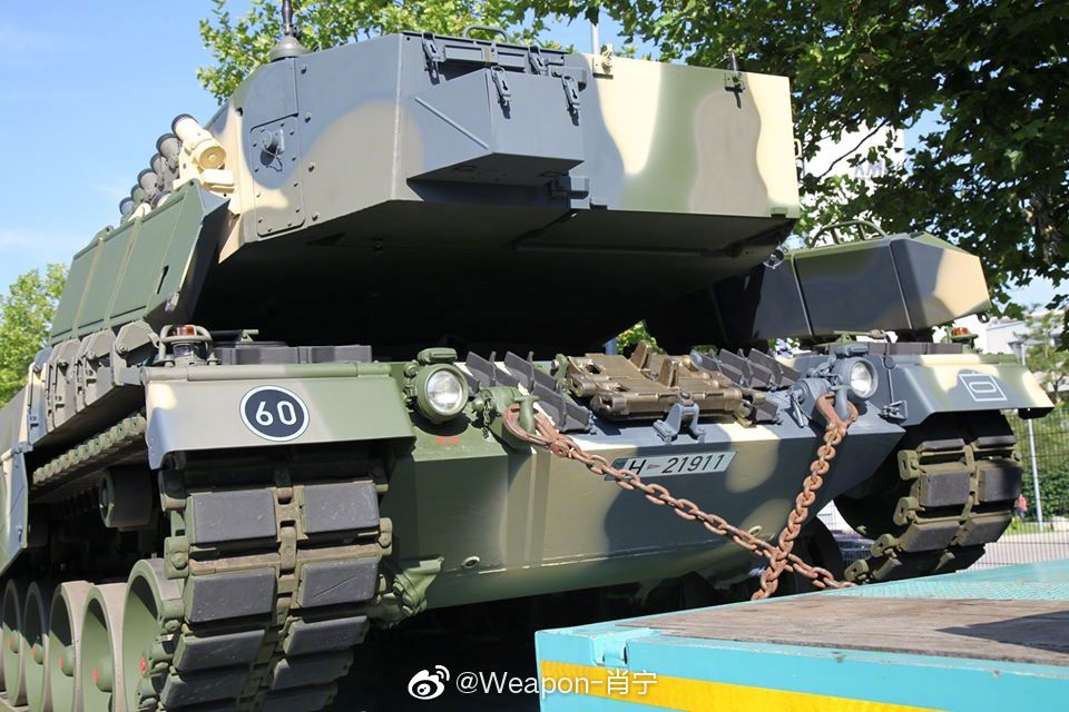 首批德国豹2a4坦克已经运到匈牙利,即将交付
