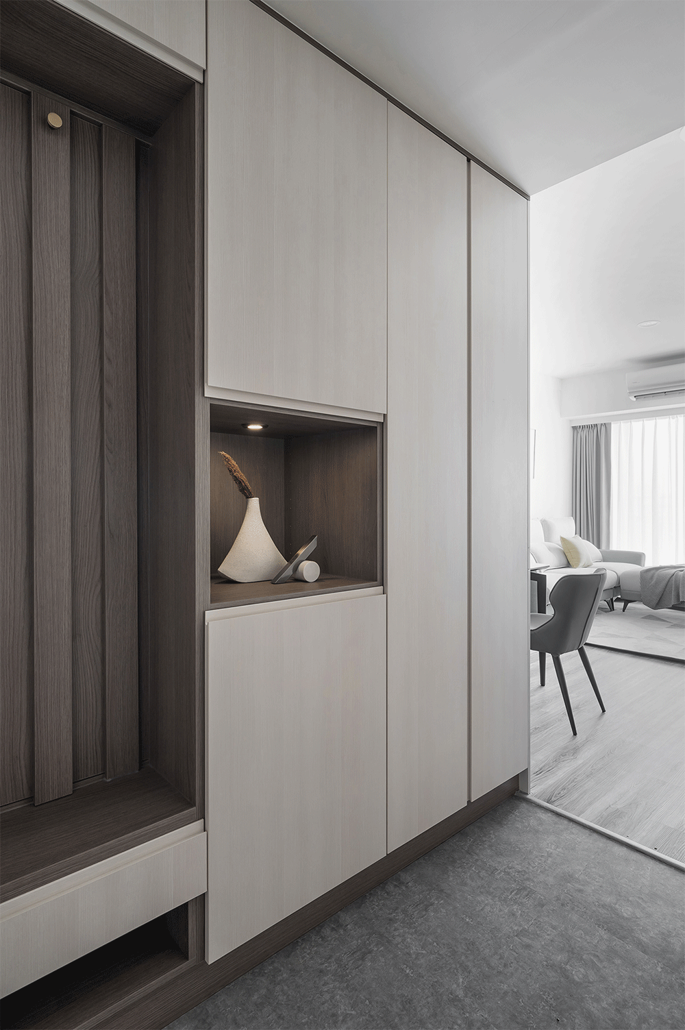 武汉85后业主的家,装修简约但很精致,邻居看完也羡