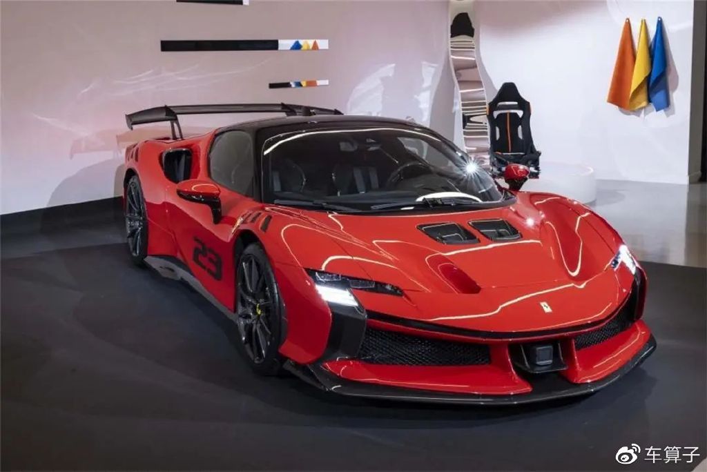 勒芒元素加持xx命名法拉利最新旗舰级超跑sf90xxstradalespider