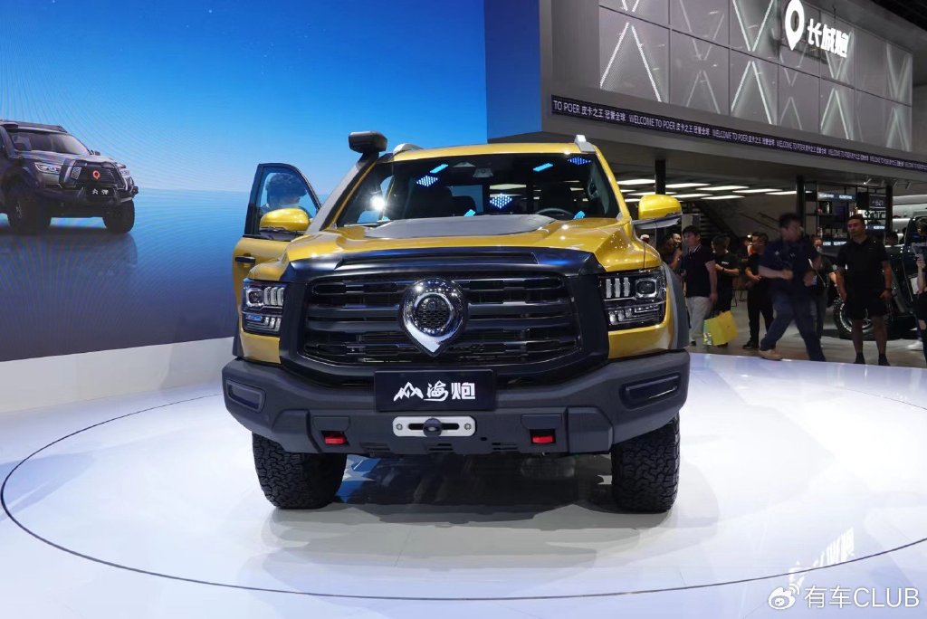 2023成都车展丨2023款长城炮黑弹版上市售2588万山海炮性能版首发