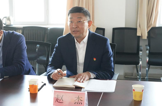 大连医科大学党委副书记,校长赵杰到马克思主义学院进行现场办公